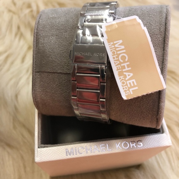 MICHAEL KORS Parker Silver-Tone Watch - Picture 8 of 8